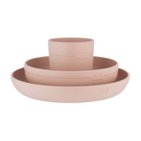 Набор LOVI My First Nude, от 6 месяцев (тарелка, 2 шт + кружка, 1 шт) (21/533_bei)