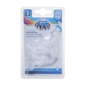 Круглая силиконовая соска Canpol Babies, 2 шт (18/117)