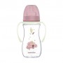 Бутылка Canpol Babies EasyStart Sleepy Koala с широким отверстием, антиколиковая, розовая, 300 мл (35/238_pin)