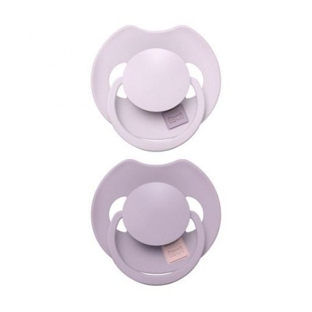 Пустышка LOVI Prime силиконовая, динамическая, Lilac/Violet, от 18 месяцев, 2 шт (34/423)