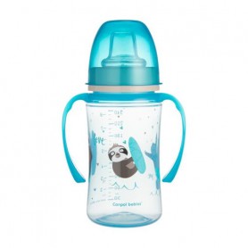 Чашка тренировочная Canpol Babies EasyStart Sweet Fun, синяя, 240 мл (35/208_blu)