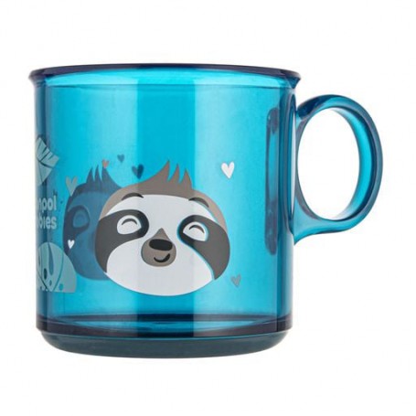 Кружка Canpol Babies Exotic Animals с рисунком, антискользящая, от 1 года, бирюзовая, 170 мл (2/100_tur2)