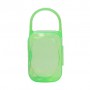 Контейнер для хранения пустышек и сосок Lindo зеленый, 7*5.5*4.5 см (РК 910)