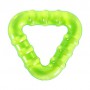 Прорезыватель для зубов латексный Lindo Li 181-1 с водой, от 3 месяцев, зеленый