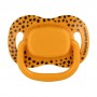 Пустышка Canpol Babies BabiesBoo силиконовая, симметричная, оранжевая, от 6 до 18 месяцев, 2 шт (34/928_ora)