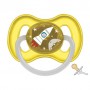 Пустышка Canpol Babies Space латексная круглая, желтая, от 0 до 6 месяцев, 1 шт (23/221_yel)