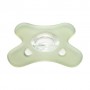 Пустышка Canpol Babies силиконовая, симметричная 100%, зеленая, с рождения до 6 месяцев, 1 шт (24/001_gre)