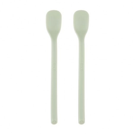 Первая ложка для кормления LOVI Pistachio, от 6 месяцев, 2 шт (35/584_gre)