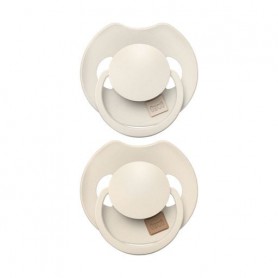 Пустышка LOVI Prime силиконовая, динамическая, Coconut/Ivory, от 18 месяцев, 2 шт (34/403)