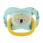 Пустышка Canpol Babies Exotic Коала, силиконовая, симметричная, с рождения до 6 месяцев, 1 шт (34/920_koal)