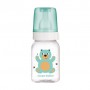Бутылочка для кормления Canpol Babies Cute Animals с рисунком, с рождения, бирюзовая, 120 мл (11/851)