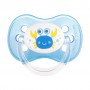 Пустышка силиконовая Canpol Babies Nature круглая, голубая, от 6 до 18 месяцев (22/435)