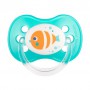 Пустышка силиконовая Canpol Babies Nature круглая, бирюзовая, от 6 до 18 месяцев (22/435)