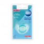 Пустышка силиконовая Canpol Babies Pastelove круглая, бирюзовая, от 6 до 18 месяцев (22/423)