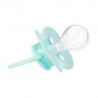 Пустышка силиконовая Canpol Babies Pastelove круглая, бирюзовая, от 6 до 18 месяцев (22/423)