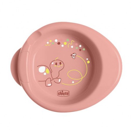 Детская тарелка Chicco Warmy Plate розовая, от 6 месяцев (16000.15)