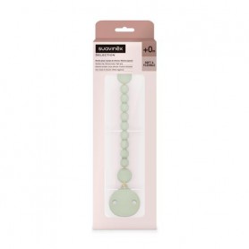 Силиконовая клипса для пустышки Suavinex Colour Essence зеленая (401521)