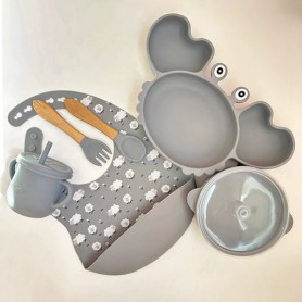 Дитяча посуда KRPR img_e4744 краб принт дерево Y18 овечки Newsun new (1246223)