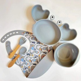 Дитяча посуда KRPR img_e4756 краб принт дерево Y18 Newsun new (1246206)