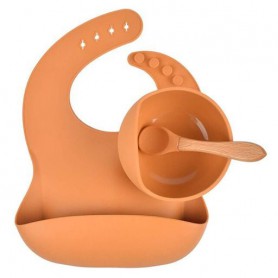 Силіконова посуда для дітей набір W-Y25 (дитячий посуд) Newsun new (1246071)