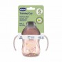 Поильник-непроливайка Chicco Training Cup от 6 месяцев, розовый, 200 мл (06921.15)