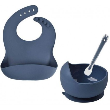 Набір силіконового посуду 2Life Y10 Синій v-12232 (1248171)