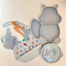 Дитяча посуда SQPR img_e4730 білка принт дерево Y18 Newsun new (1246219)