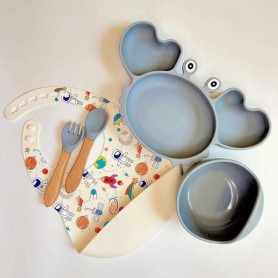 Дитяча посуда KRPR img_e4770 краб принт дерево Y18 Newsun new (1246211)