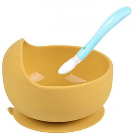 Набір силіконового посуду 2Life 2 предмети Жовтий/Блакитний (vol-10506) (1251253)