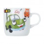 Детский набор посуды Limited Edition Funny Car (чашка, 230 мл + тарелка обеденная, 18 см + тарелка суповая, 15 см) (YF6028)