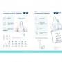 Соски силиконовые Canpol Babies EasyStart к бутылочке с широким отверстием, переменный поток, 3+ месяцев, 2 шт (21/734)