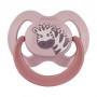 Пустышка круглая силиконовая Baby-Nova Pets с кольцом и рисунком, розовая и сиреневая, от 6 до 18 месяцев, 2 шт (3962318)
