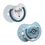 Пустышка LOVI Indian Summer силиконовая, динамическая, голубая, от 6 месяцев до 1.5 года, 2 шт (22/857boy)