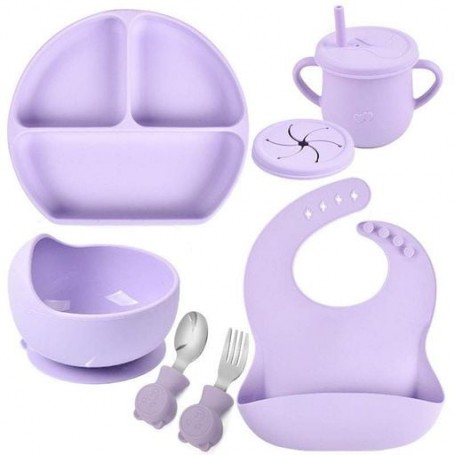 Набір посуду 2Life Y2 6 предметів Фіолетовий (v-11158) (1250938)