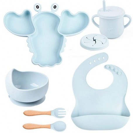 Набір посуду 2Life Y5 6 предметів Блакитний (v-11187) (1251281)