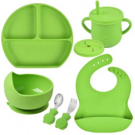 Набір посуду 2Life Y7 6 предметів Зелений (v-11163) (1251280)