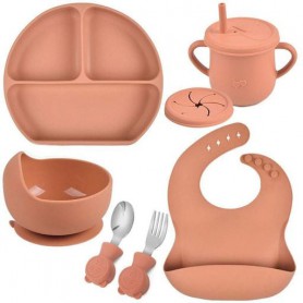 Набір посуду 2Life Y27 6 предметів Коричневий (v-11183) (1251238)