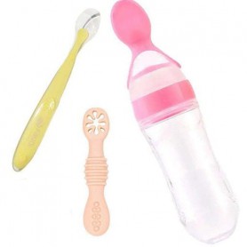 Набір ложок для першого прикорму 2Life 3 шт v-12370 (1248181)