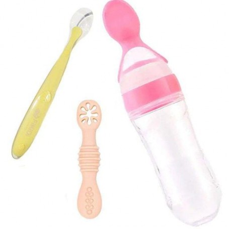 Набір ложок для першого прикорму 2Life 3 шт v-12370 (1248181)
