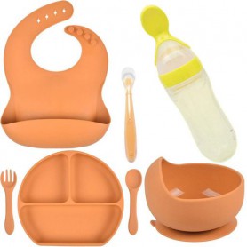 Набір посуду 2Life Y25 7 шт Помаранчевий (vol-9910) (1252336)