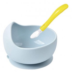 Набір силіконового посуду 2Life 2 предмети Блакитний/Жовтий (vol-10503) (1250874)
