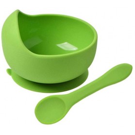 Набір силіконового посуду 2Life Y7 2 предмети Зелений (vol-9794) (1252130)