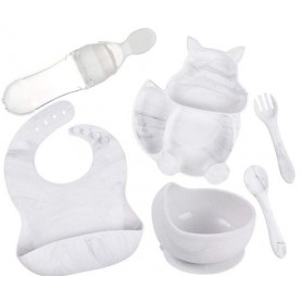 Набір посуду 2Life Y1 5 шт Білий (vol-9758) (1252088)