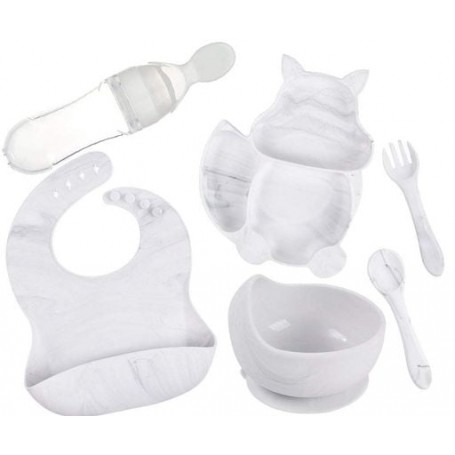 Набір посуду 2Life Y1 5 шт Білий (vol-9758) (1252088)