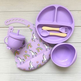 Набір посуду з фіолетового силікону RNSPH img_e9970 Newsun new (1246482)