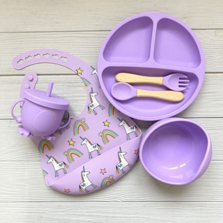 Набір посуду з фіолетового силікону RNSPH img_e9970 Newsun new (1246482)