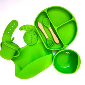 Набір силіконового дитячого посуду SP-Y7 STRN Newsun new (1246162)