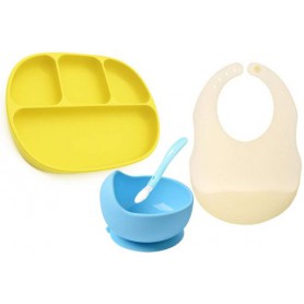 Набір посуду 2Life D16 Y9 та ложка Різнокольоровий (vol-10555) (1247825)