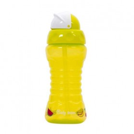 Поильник для путешествий с трубочкой 5005_салатовий 300 мл BABY TEAM (1252343)