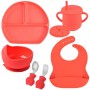 Набір посуду 2Life Y6 6 предметів Червоний (v-11162) (1250942)